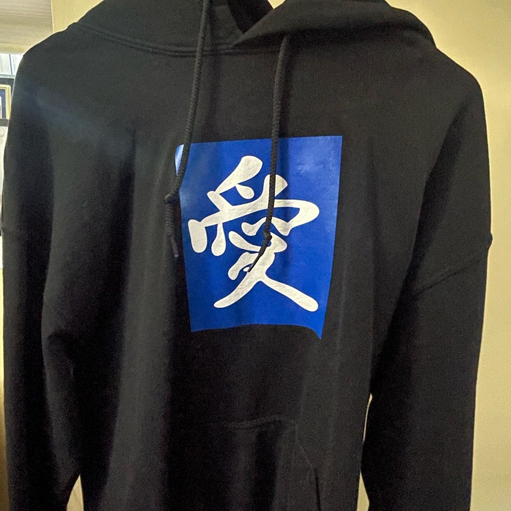 Black Chinese Hoode Men’s L